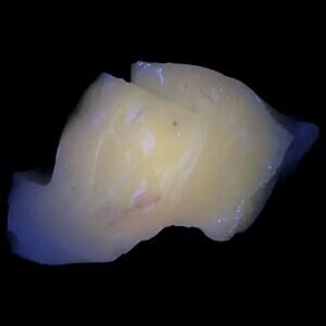 Lime‎ Green Art Glass Cullet Glowing Manganese Slag Glass #5GX25